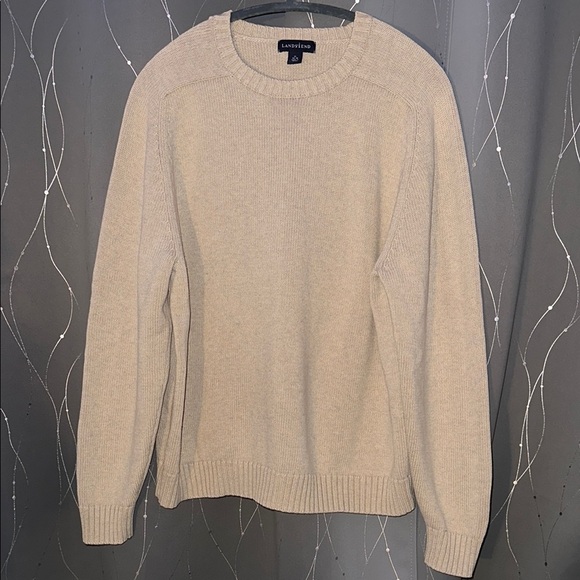 Lands' End Other - Lands’ End Men's XL Cream Sweater